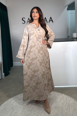 HANI GOLD BUTTON MAXI MINT