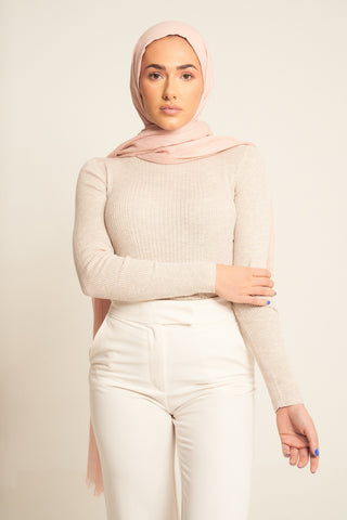 Grey | Luxury Cotton Modal Hijab