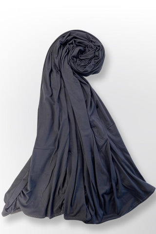 Premium Black Maxi Jersey Hijab