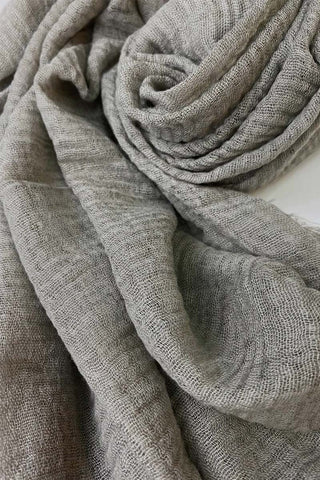 Sand Crinkle Cotton Hijab