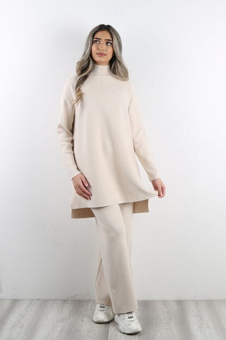 ELAYA KNIT COORD IVORY