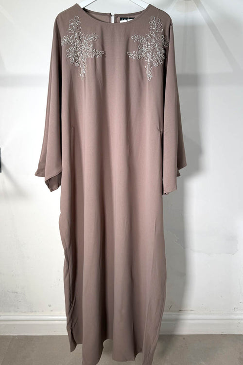 MYRA KAFTAN DUSTY COCOA