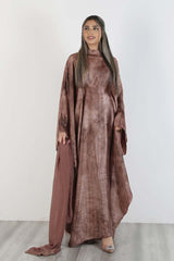 MARBLE KAFTAN BROWN