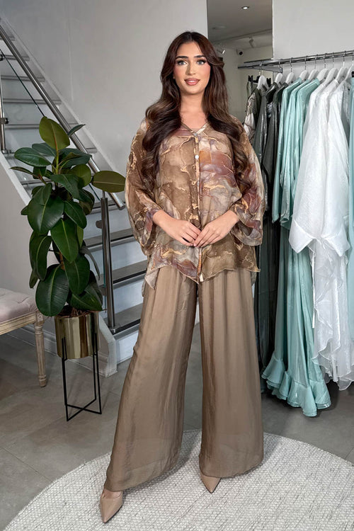 ELAHI MARBLE COORD NUDE