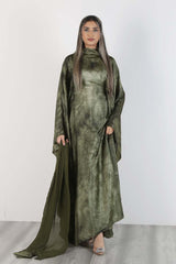 MARBLE KAFTAN GREEN