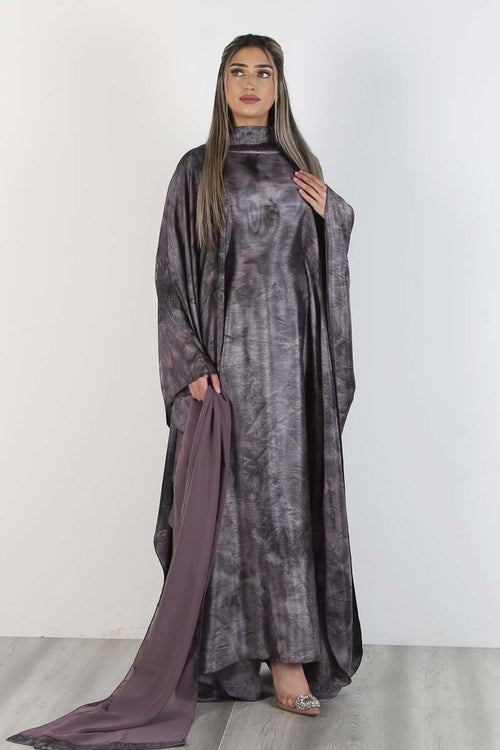 MARBLE KAFTAN PURPLE