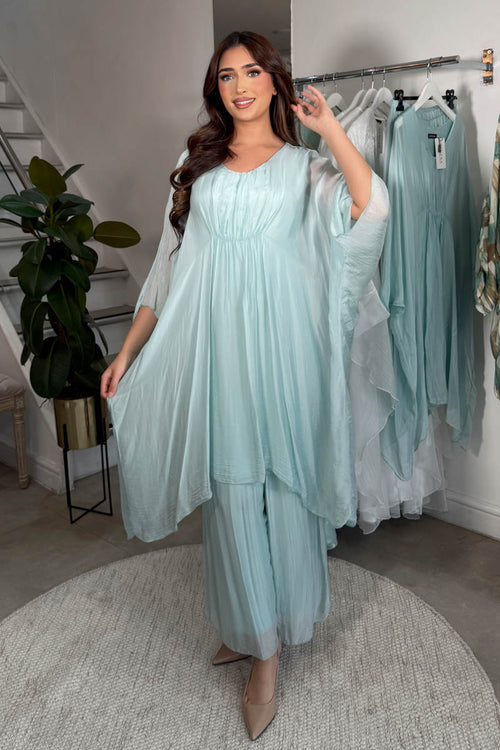 DARYA KAFTAN COORD SET MINT