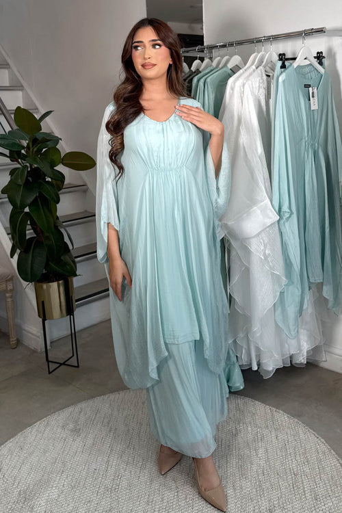 DARYA KAFTAN COORD SET MINT