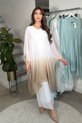 OMBRE KAFTAN COORD SET