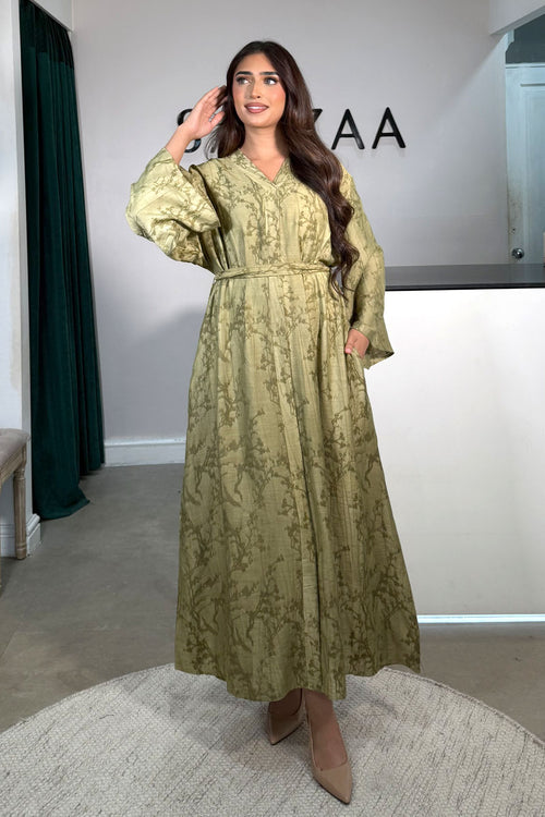 EIRA TENCEL MAXI DRESS LIME