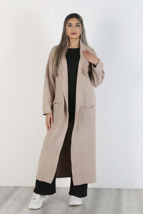 TRENCH CARDI STONE