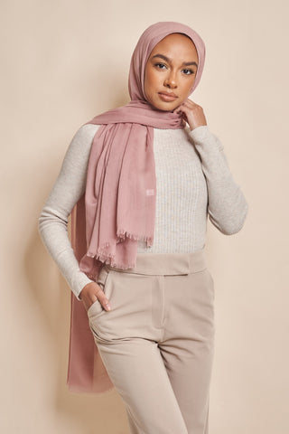 Dusky pink | Premium Soft Touch Hijab