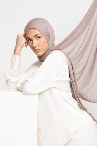 Black | Deluxe Crinkle Hijab