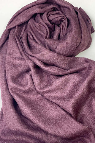 Checkered blanket shawl -Grey