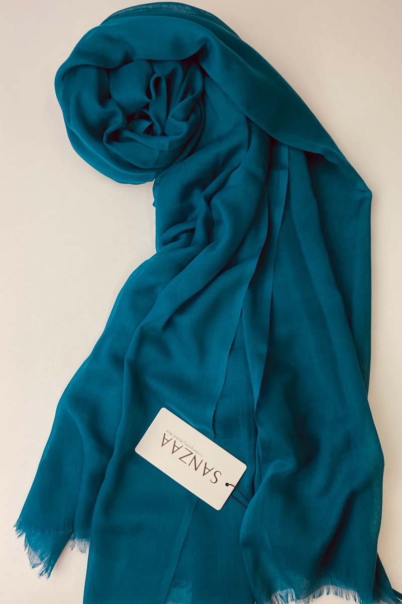 Tempo Teal | Premium Soft Touch Hijab