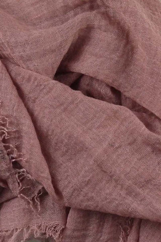 Mauve  | Crush silk touch hijab