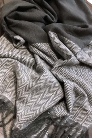 Peru Brown Blanket Scarf