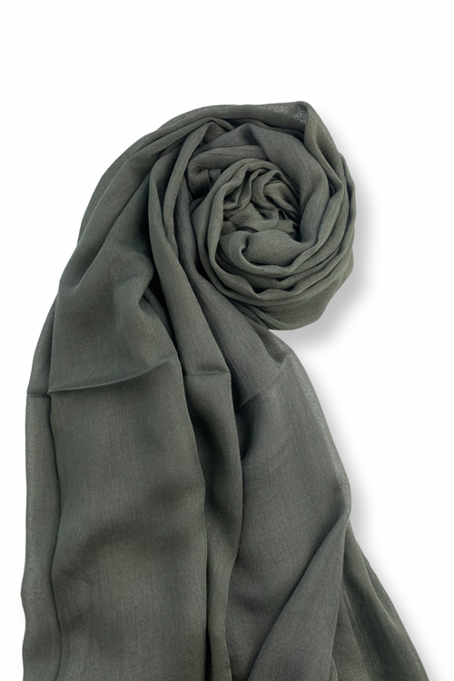 Forest Green Deluxe Smooth Hijab