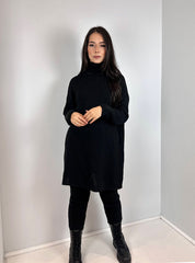 Black knit co-ord