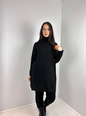 Black knit co-ord