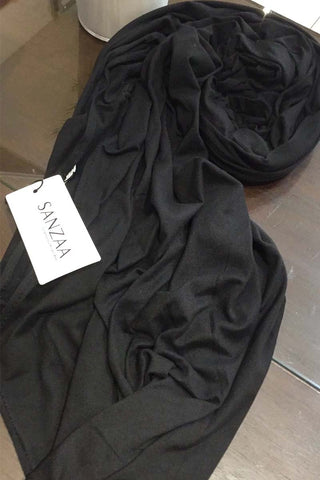 Charcoal Grey Maxi Jersey Hijab