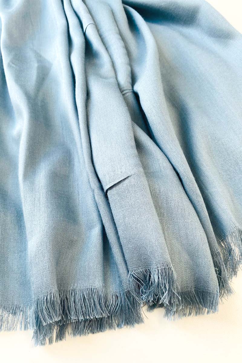 Pastel Blue | Polished Cotton