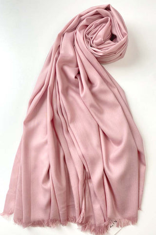 Coral Peach Polished Cotton