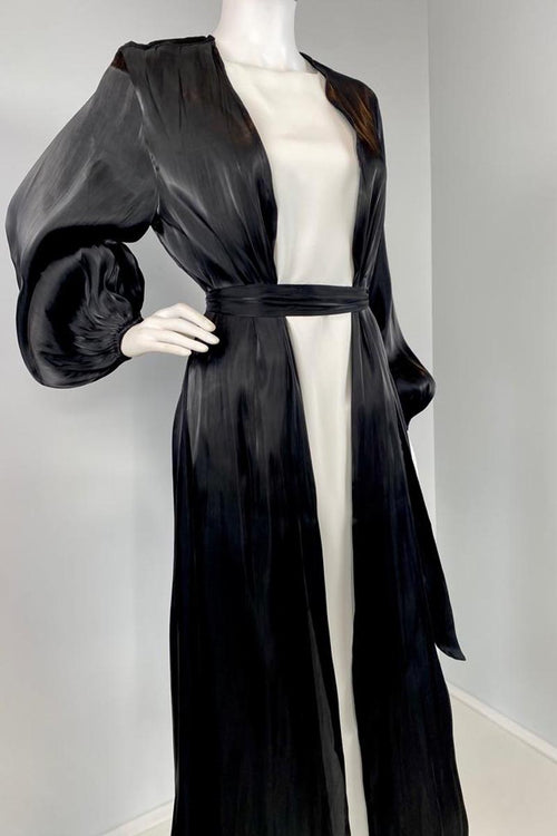 Shiny Kimono | Black